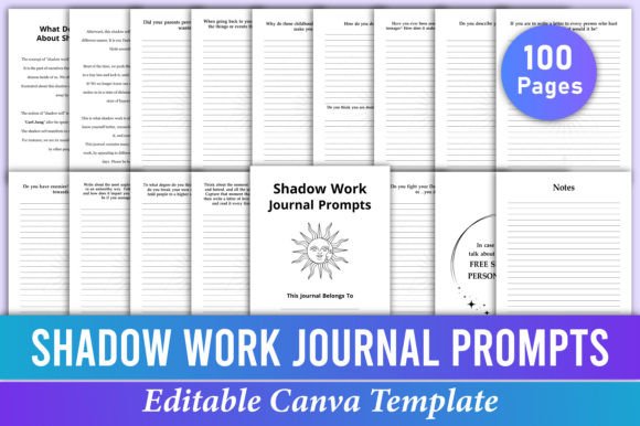 Create a Bestselling Shadow Work Journal with This Canva KDP Template