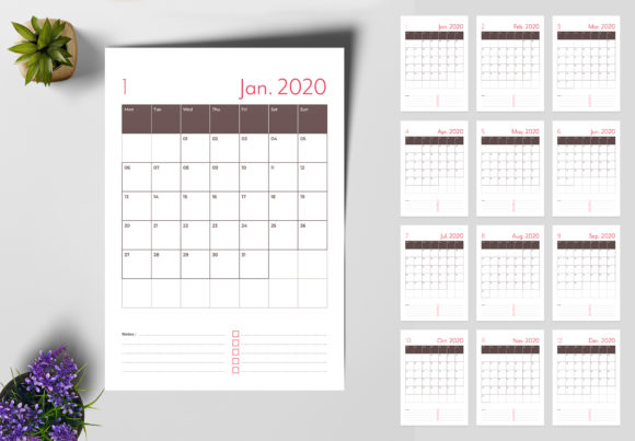 Master Your Year: The Ultimate Calendar Planner Template for Creatives