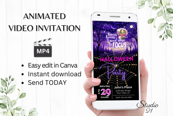 Spooky & Simple: Your Halloween Evite Solution