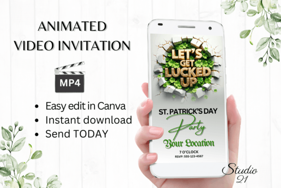 St. Patricks Day Party Invite: A Festive Digital Solution